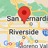 Map of Rialto, CA