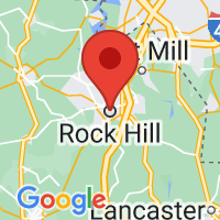 Map of Rock Hill, SC US