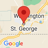 Map of Saint George, UT US