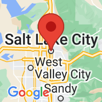 Map of Salt Lake City, UT