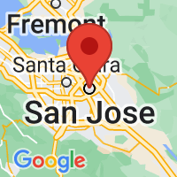 Map of San Jose, CA US