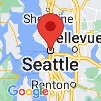 Map of Seattle, WA