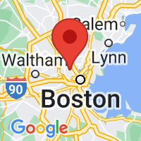 Map of Somerville, MA US
