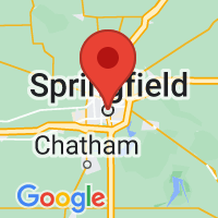 Map of Springfield IL US