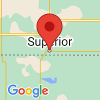 Map of Superior, NE US