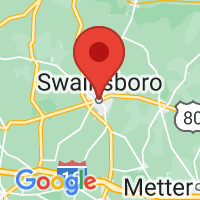 Map of Swainsboro, GA US