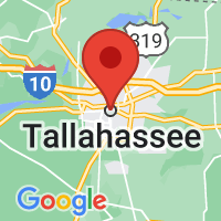 Map of Tallahassee, FL US