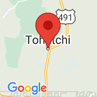 Map of Tohatchi NM US