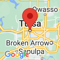 Map of Tulsa, OK