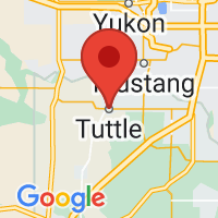 Map of Tuttle OK US