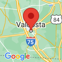 Map of VALDOSTA GA US