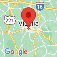 Map of Vidalia, GA