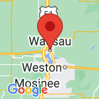 Map of Wausau, WI US
