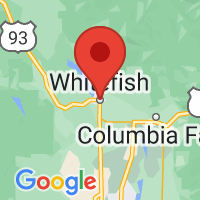 Map of Whitefish, MT US