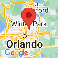 Map of Winter Park FL US