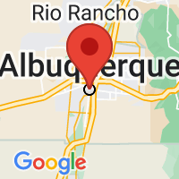 Map of albuquerque nm US
